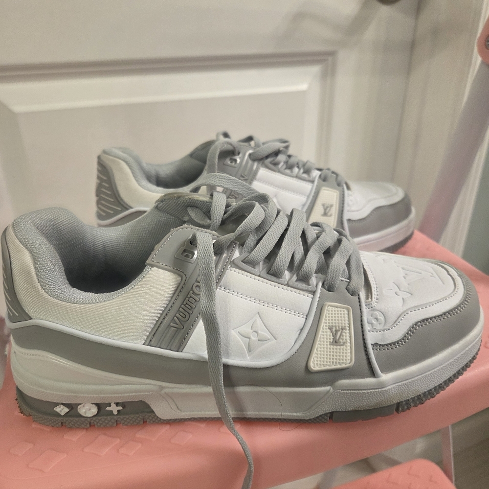 LV Women's Gray Sneakers